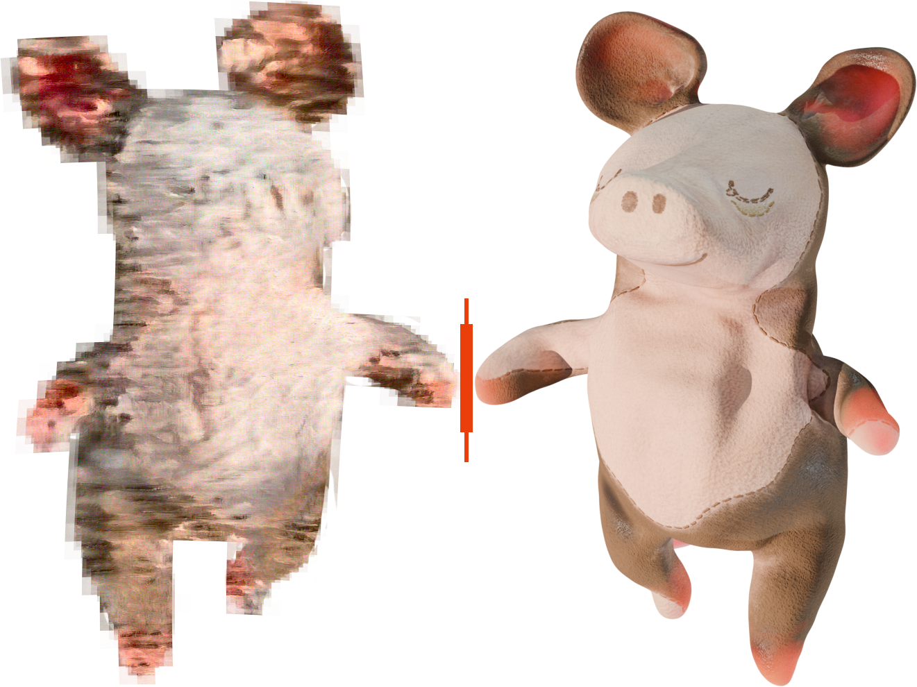 Zhu Clever header image showing pixelated and clear versions of a pig side by side.